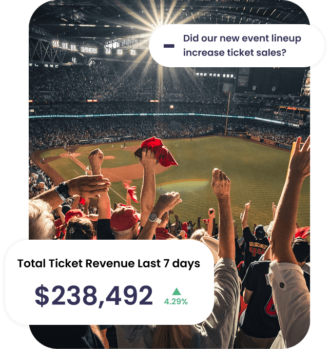 Sports intelligence experience