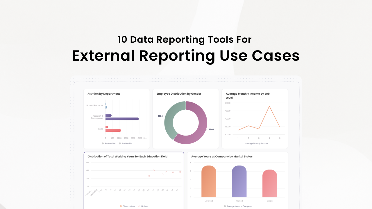 Top 10 Data Reporting Tools for External Reporting