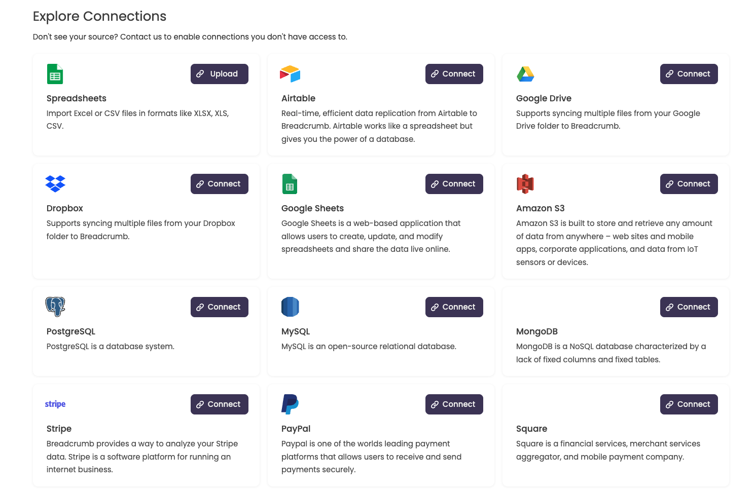 Connect Data