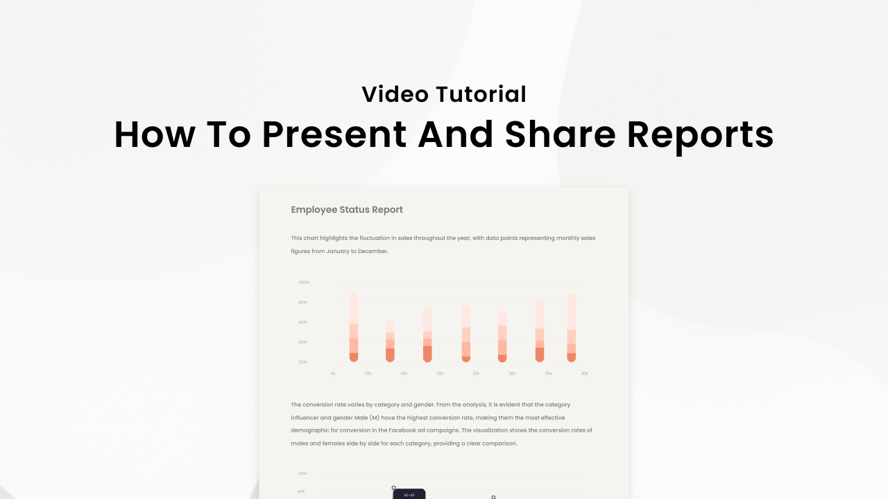 Presenting and Sharing Reports in Breadcrumb